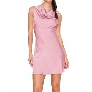 NEW B.RIGHT mirage mini dress in rose